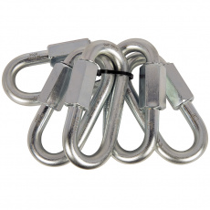 Camp Set 5 Oval Quick Link Zink Plated Steel 10 mm Camp Set 5 Oval Quick Link Zink Plated Steel 10 mm