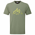 Montane DUAL MOUNTAIN T-SHIRT-CAPER-M pánské tričko olivové