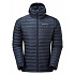 Montane ICARUS LITE HOODIE-ECLIPSE BLUE-XL pánská bunda modrá
