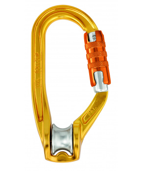Petzl ROLLCLIP A TRIACT LOCK kladka s karabinou s automat.pojistkou Petzl ROLLCLIP A TRIACT LOCK kladka s karabinou s automat.pojistkou