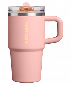 STANLEY The Quencher/Cup Protour Flip Straw Tumbler 600 ml/20oz Peach Rose