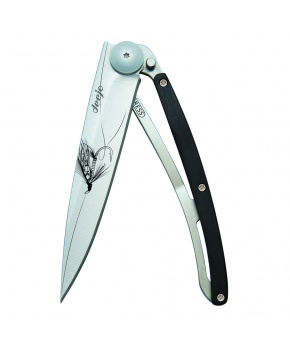 Kapesní nůž Deejo 1CB036 Tattoo 37g ebony wood Silver Wilkinson Kapesní nůž Deejo 1CB036 Tattoo 37g ebony wood Silver Wilkinson