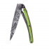 Kapesní nůž Deejo 1GB161 Tattoo Black 37g green beech Jungle