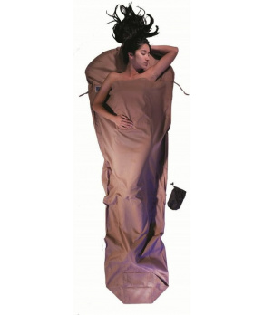 Cocoon spacáková přikrývka mumie khaki egyptská bavlna