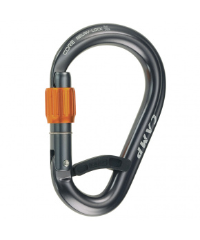 Karabina Camp Core Belay Lock Gun Metal Karabina Camp Core Belay Lock Gun Metal