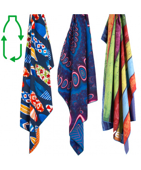Ručník Lifeventure Printed SoftFibre Trek Towel Recycled