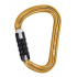 Petzl WILLIAM TRIACT LOCK karabina s automat.pojistkou ZLATÁ