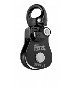 Petzl Kladka Petzl Spin S1 barva Černá Petzl Kladka Petzl Spin S1 barva Černá