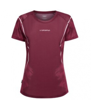 Triko krátký rukáv La Sportiva Pacer T-Shirt W Redwood/Chalk