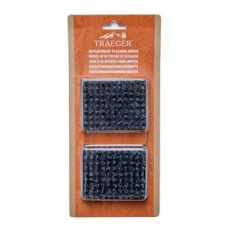 REPLACEMENT BBQ CLEANING BRUSH 2PK