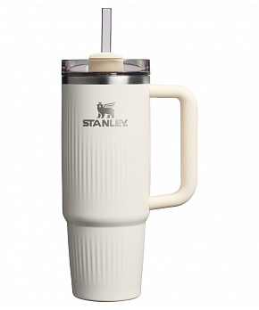 STANLEY The Quencher/Cup H2.0 Fluted Tumbler 890 ml/30oz Cream Gloss