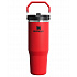 STANLEY Termoláhev s integrovanou slámkou The IceFlow™ Flip Straw 2.0 Tumbler 890 ml/30oz Chili Black