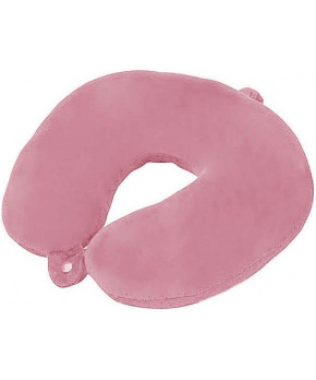 TravelSafe cestovní podhlavník Travel Pillow Fleece pink