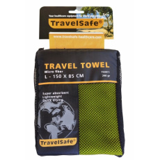 TravelSafe ručník Microfiber Towel L lime green