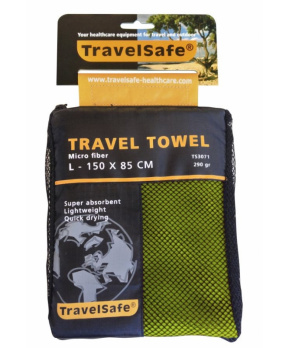 TravelSafe ručník Microfiber Towel L lime green TravelSafe ručník Microfiber Towel L lime green