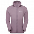 Montane FEM FEATHERLITE HOODIE-MOONSCAPE-UK10/S dámská bunda šedofialová
