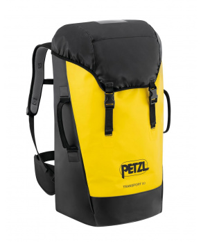 Petzl TRANSPORT 60 L – odolný transportní vak, žlutý 