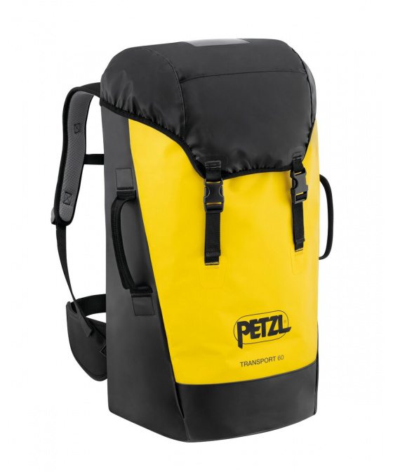 Petzl TRANSPORT 60 L – odolný transportní vak, žlutý 