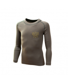 Duras Kubík zimní dětské triko merino dlouhý rukáv béžové Duras Kubík zimní dětské triko merino dlouhý rukáv béžové