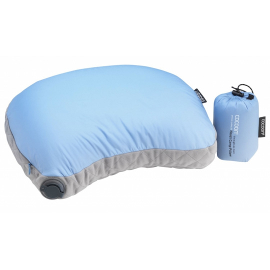 Cocoon ultralehký nafukovací polštář Air-Core Hood/Camp light bl