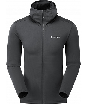 Montane PROTIUM HOODIE-MIDNIGHT GREY-L pánská mikina tmavě šedá