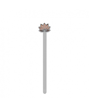 MTM 3D záložka Lotusový květ, červené zlato