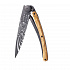 Kapesní nůž Deejo 1GB166 Tattoo Black 37g olive wood Samourai