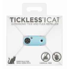 Tickless ultrazvukový odpuzovač klíšťat Mini Cat light blue