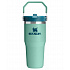 STANLEY Termoláhev s integrovanou slámkou The IceFlow™ Flip Straw 2.0 Tumbler 410 ml/20oz Spring Green