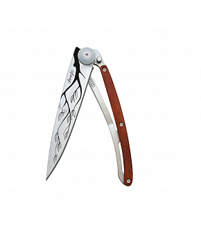 Kapesní nůž Deejo 9CB101 Tattoo 27g coralwood Tree