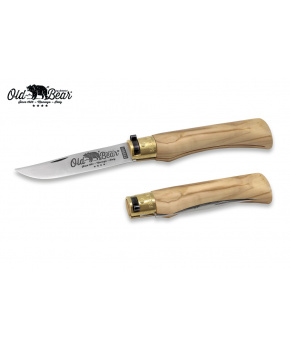 Kapesní nůž Antonini OldBear 9306/23_LU OBB uhlíková čepel,rukojeť olivové dřevo Kapesní nůž Antonini OldBear 9306/23_LU OBB uhlíková čepel,rukojeť olivové dřevo