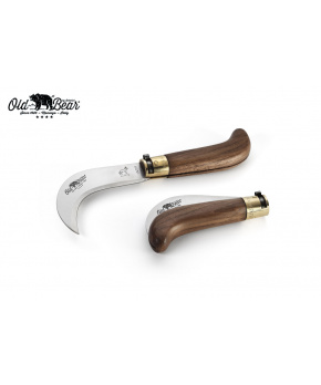 Zahradní nůž žabka Antonini OldBear 9747/17_LN OBB nerezová čepel,rukojeť americký ořech Zahradní nůž žabka Antonini OldBear 9747/17_LN OBB nerezová čepel,rukojeť americký ořech