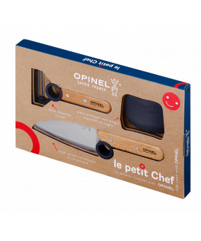 Dětský kuchařský set Opinel Le Petit Chef Blue