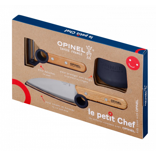 Dětský kuchařský set Opinel Le Petit Chef Blue