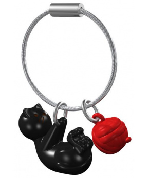 MTM Klíčenka Kočička na lanku s klubíčkem