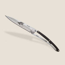 Deejo 1CB036 Nature, black 37g, ebony wood, silver wilkinson