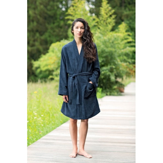 Cocoon froté župan Microfiber Terry Bathrobe S