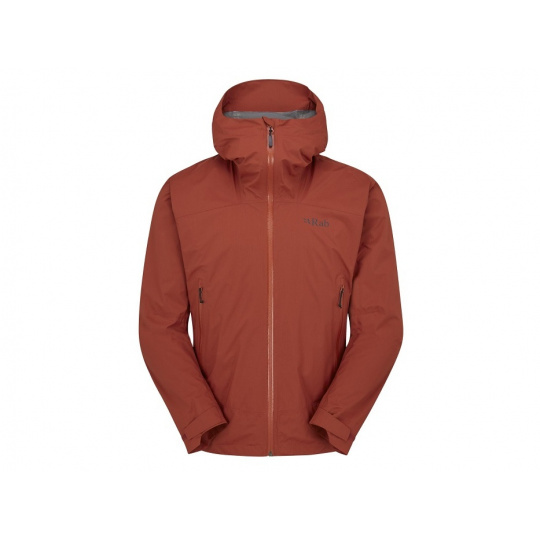 Rab Downpour Light Jacket tuscan red/TRD
