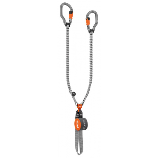 Petzl SCORPIO VERTIGO SW feratový tlumič s karabinou Vertigo WL a Swivelem