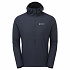 Montane FEATHERLITE HOODIE-ECLIPSE BLUE-XL pánská bunda modrá