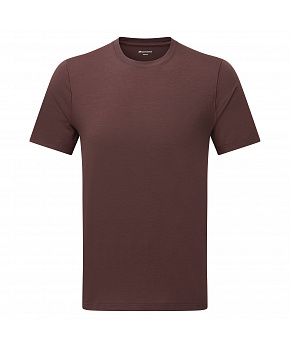 Montane ALHENA T-SHIRT-DARK GARNET-XL pánské tričko hnědofialové
