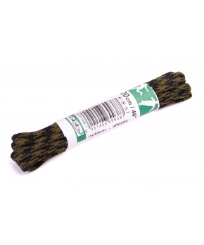 Tkaničky kulaté Tobby 0242-218 olive-black