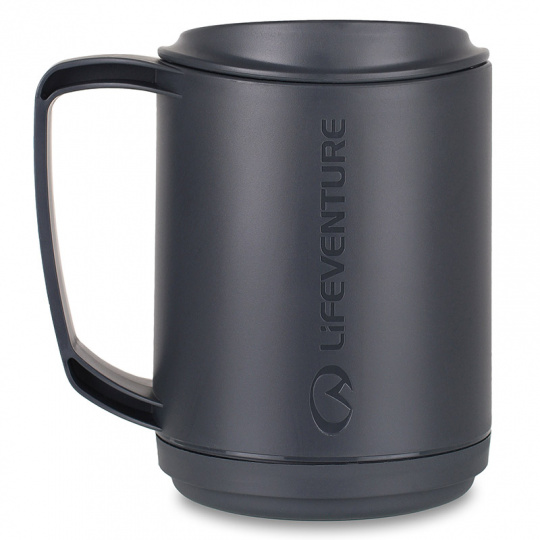 Hrnek Lifeventure Ellipse Insulated Mug 350ml Graphite