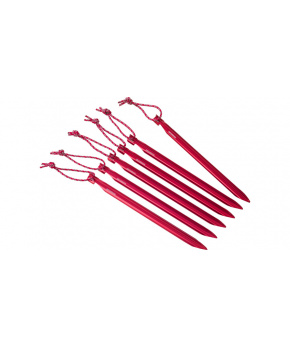 MSR GROUNDHOG STAKE KIT sada 6ks Al kolíků 19cm MSR GROUNDHOG STAKE KIT sada 6ks Al kolíků 19cm