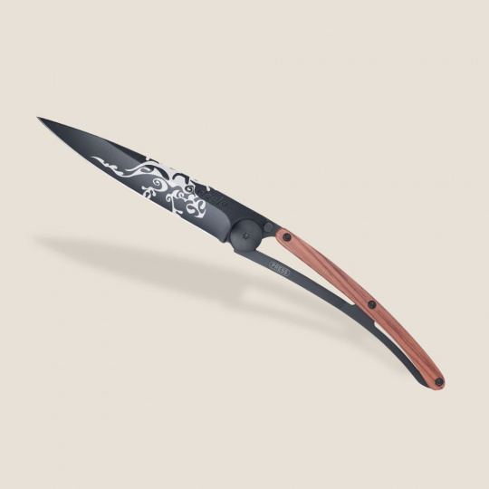 Deejo 1GB170 Tattoo Black 37g, coralwood,Gecko