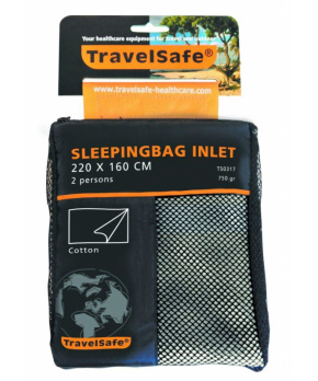 TravelSafe vložka do spacáku Cotton Envelope 2 beige