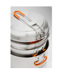 Sada Nerezového Nádobí GSI Outdoors Glacier Stainless Base Camper 2+3l Medium