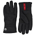 Rukavice Hestra Touch Point Fleece Liner Jr. - 5 finger Svart