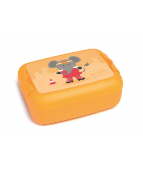 DBP svačinový střední box Slon oranžový
