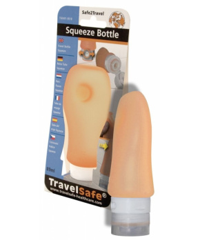 TravelSafe mačkací dávkovací lahev Squeeze Bottle oranžová TravelSafe mačkací dávkovací lahev Squeeze Bottle oranžová